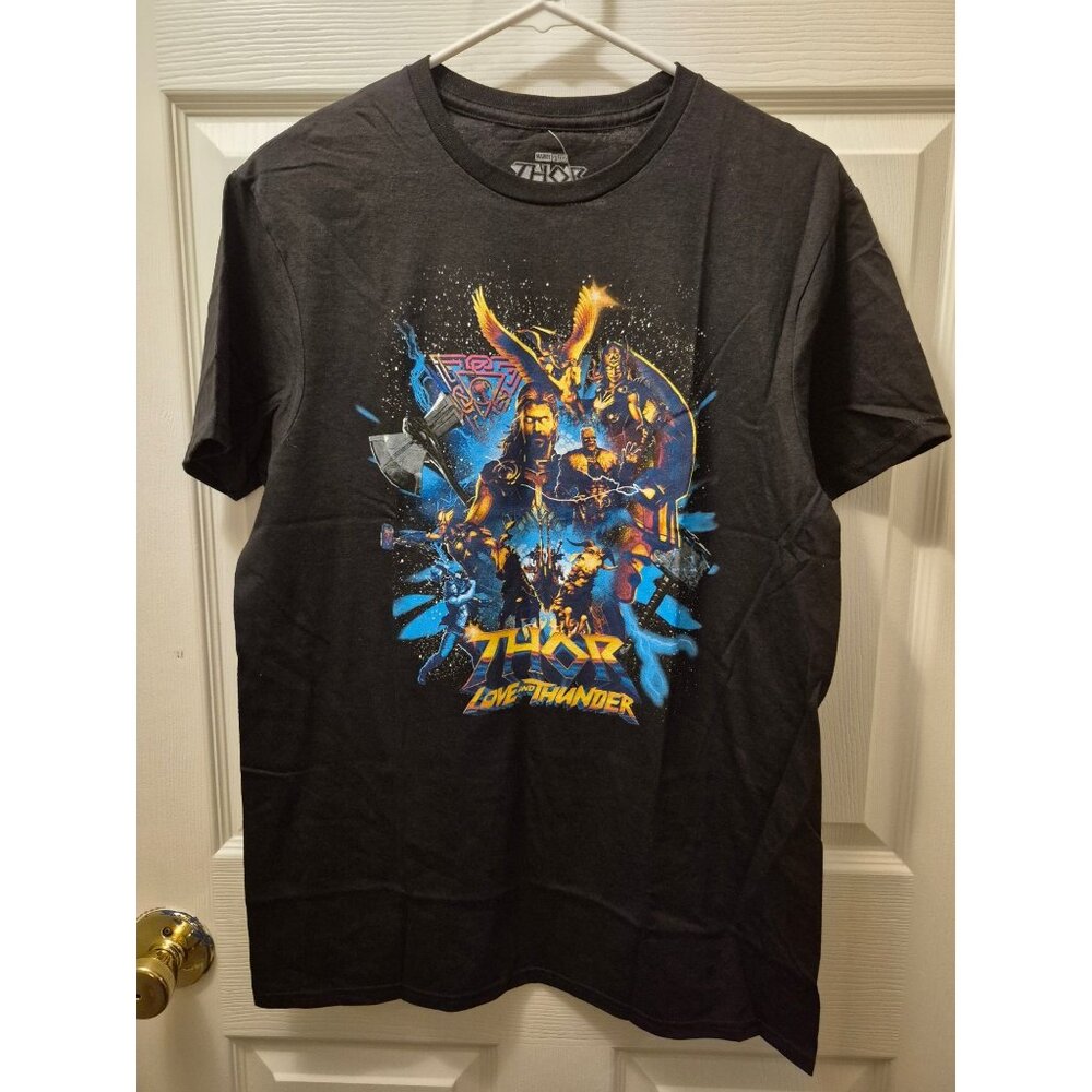 "THOR" Graphic Tee, Size Medium